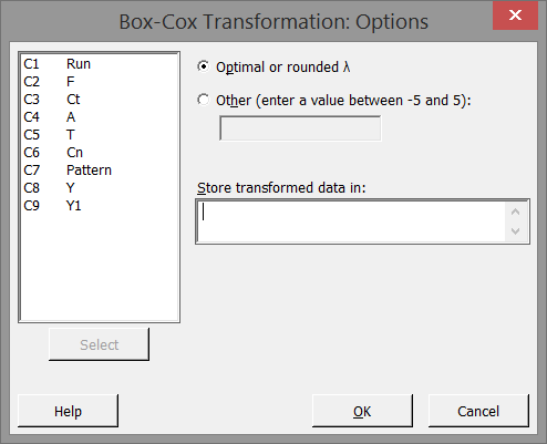Box Cox Transformation with Minitab - Lean Sigma Corporation