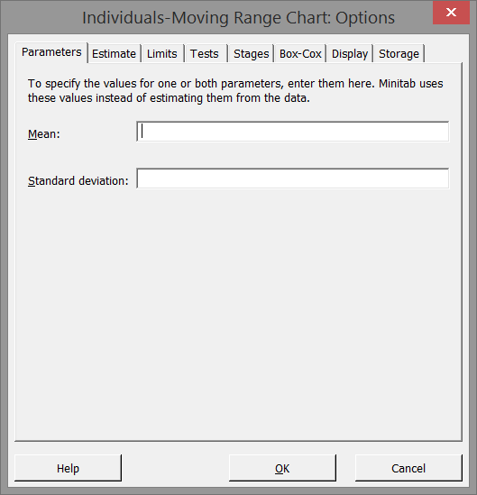 xlsx plot box Minitab  Corporation Chart IR with Sigma Lean