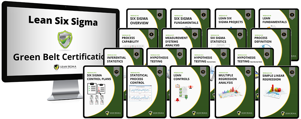 Lean Six Sigma Green Belt → Lean Sigma Corporation Lean Six Sigma Green Belt